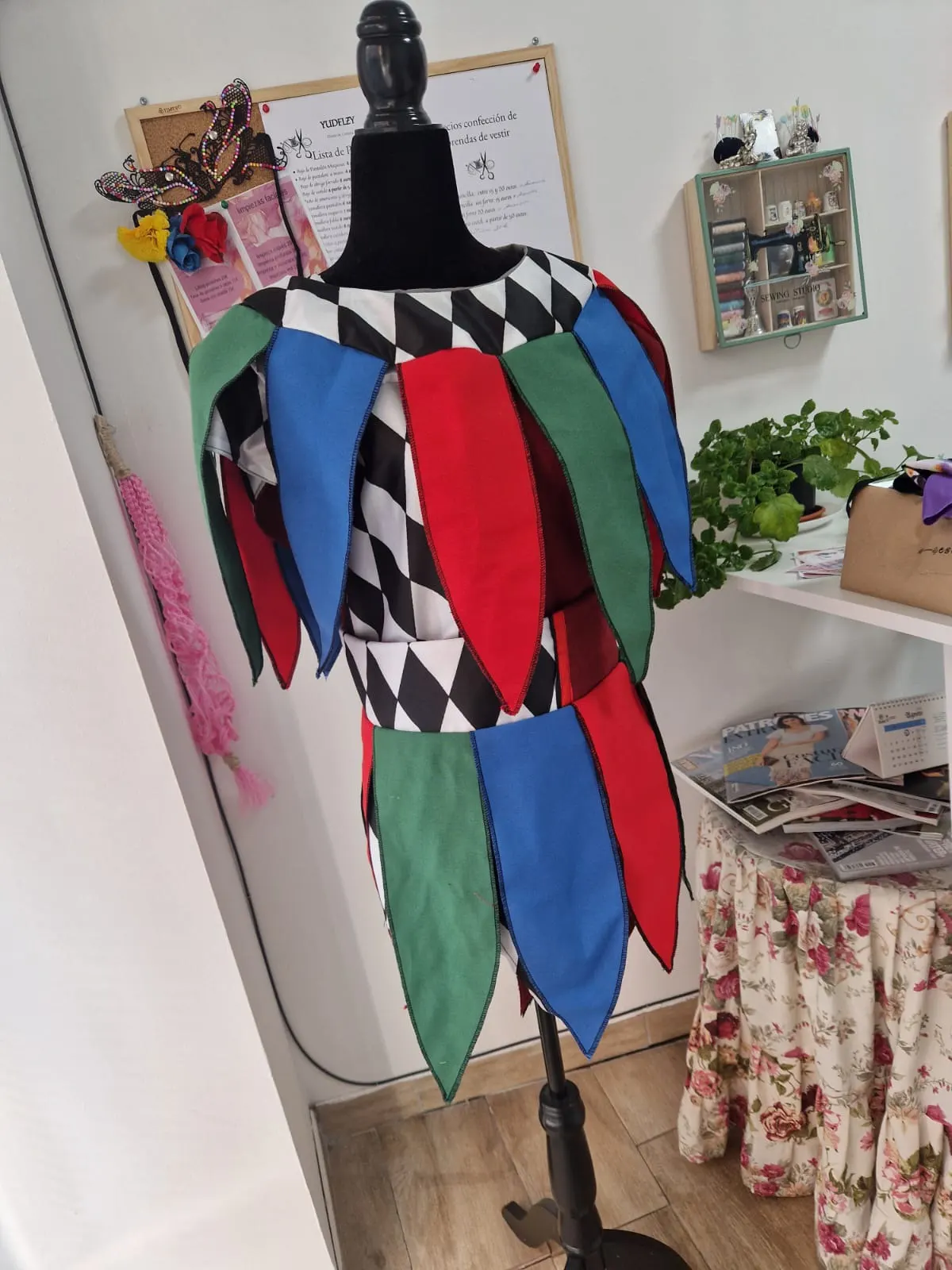 2_Disfraz Disfraz Coser Costura